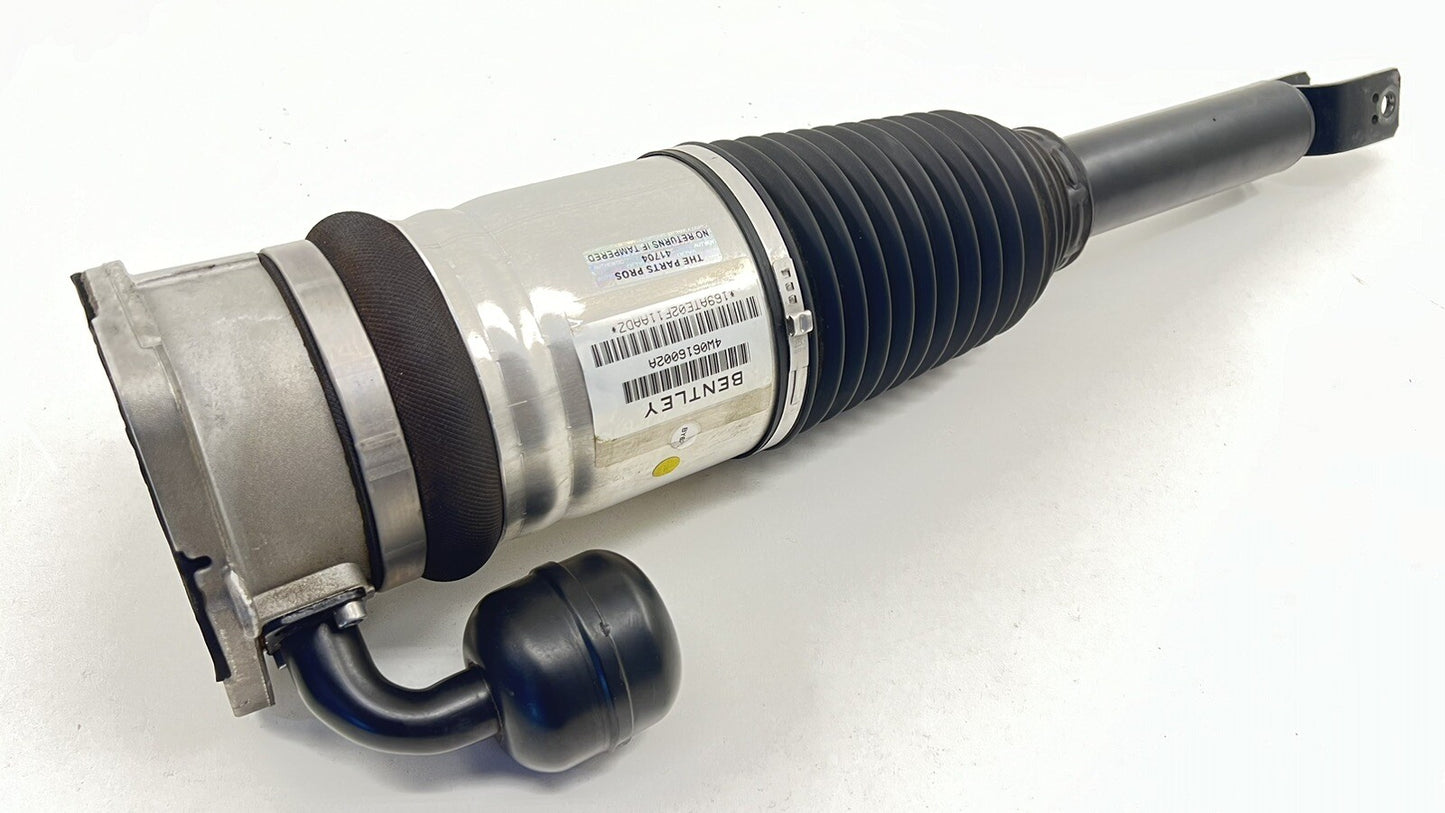 13-18 BENTLEY FLYING SPUR LEFT AND RIGHT REAR AIR SHOCK ABSORBER SUSPENSION OEM