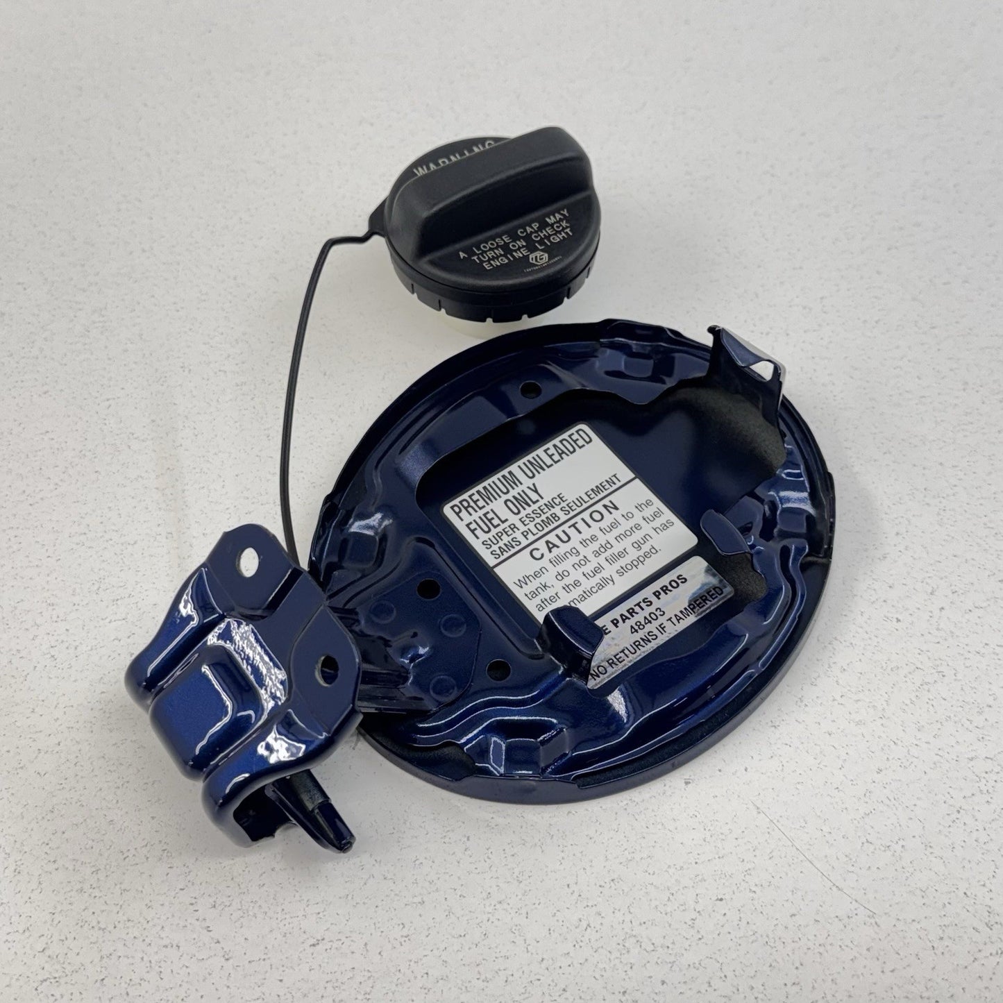 13-20 Subaru BRZ 86 FR-S Fuel Tank Gas Cap Door Lid Cover Galaxy Blue OEM