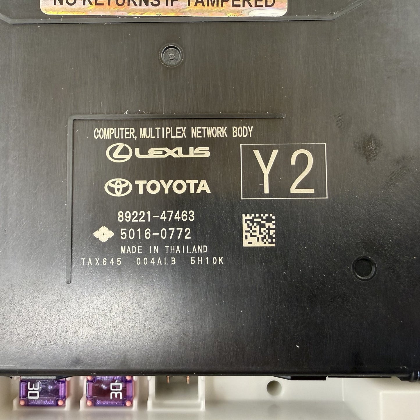 2023-2026 Toyota Prius Multiplex Network Body Control Module Junction Box OEM
