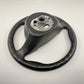 05-08 Porsche 911 997 Manual Sport Driver Steering Wheel 3 Spoke Black OEM
