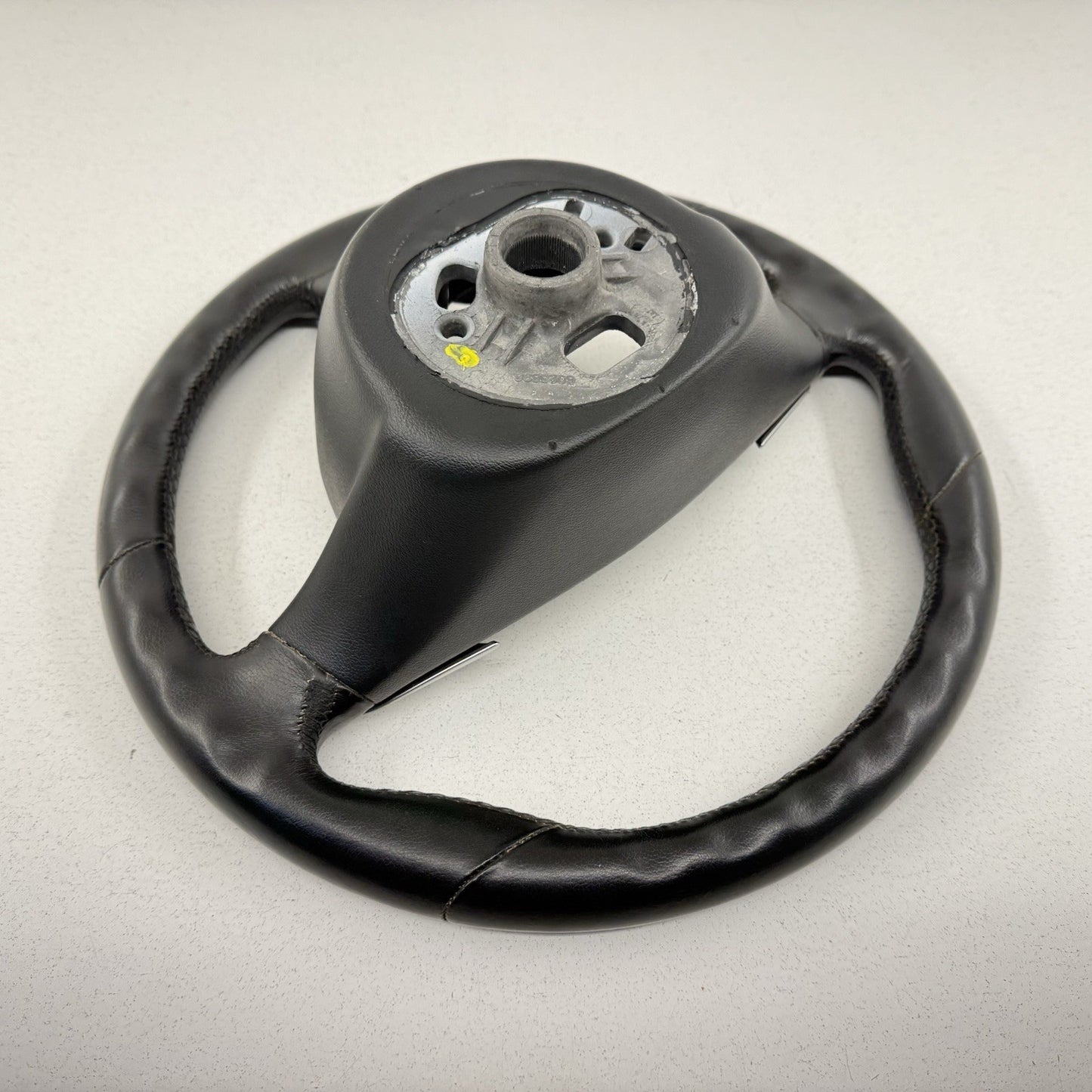 05-08 Porsche 911 997 Manual Sport Driver Steering Wheel 3 Spoke Black OEM