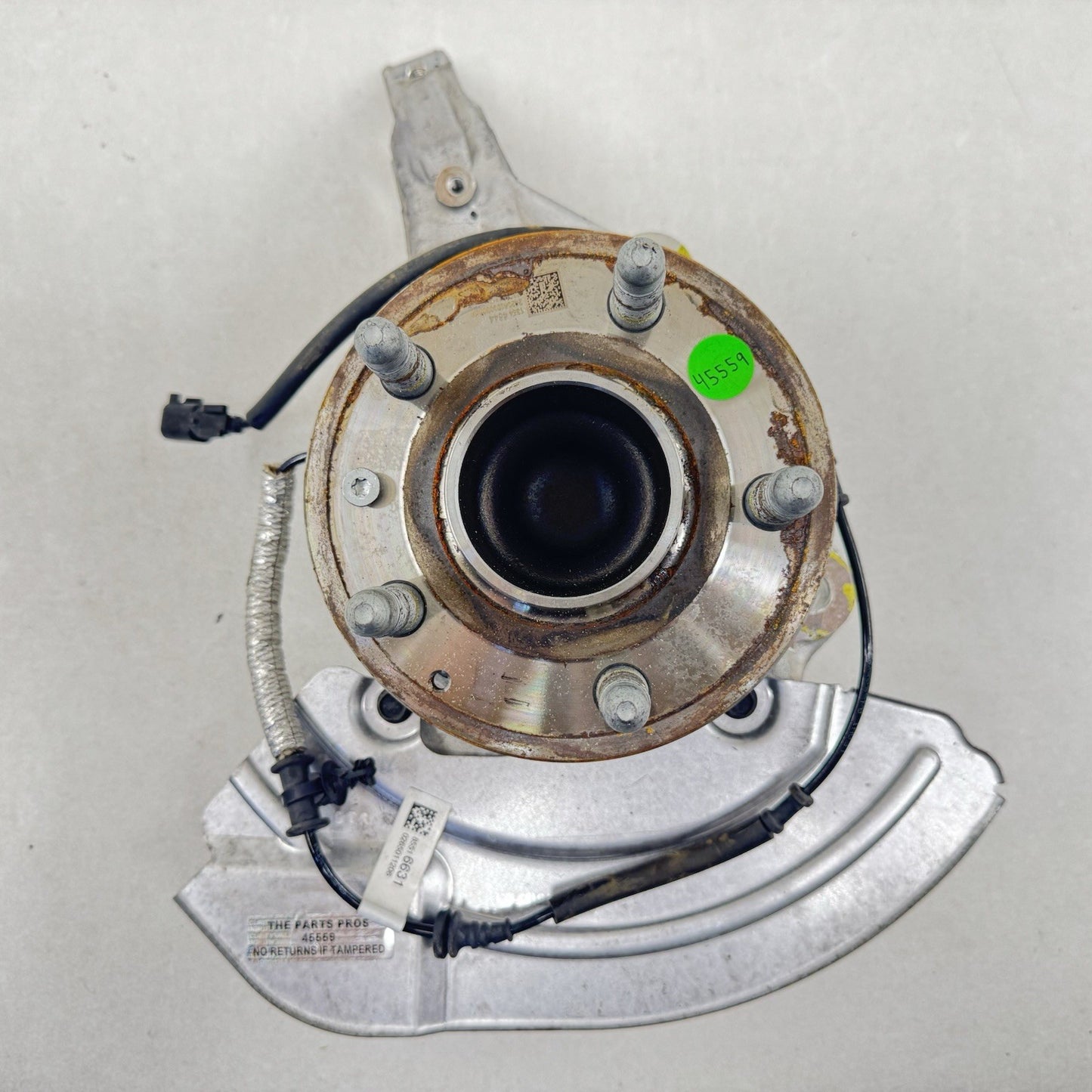 22-24 CADILLAC CT5 V BLACKWING DRIVER LEFT FRONT SPINDLE KNUCKLE HUB BEARING OEM