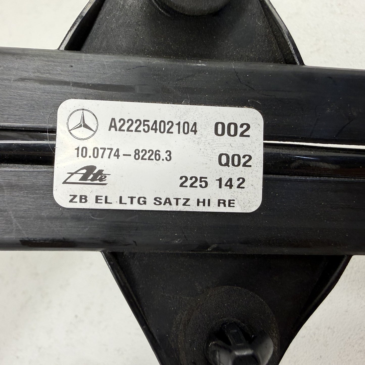 2014-2017 Mercedes S550 W222 Right Rear ABS Wheel Speed Brake Wear Sensor Set