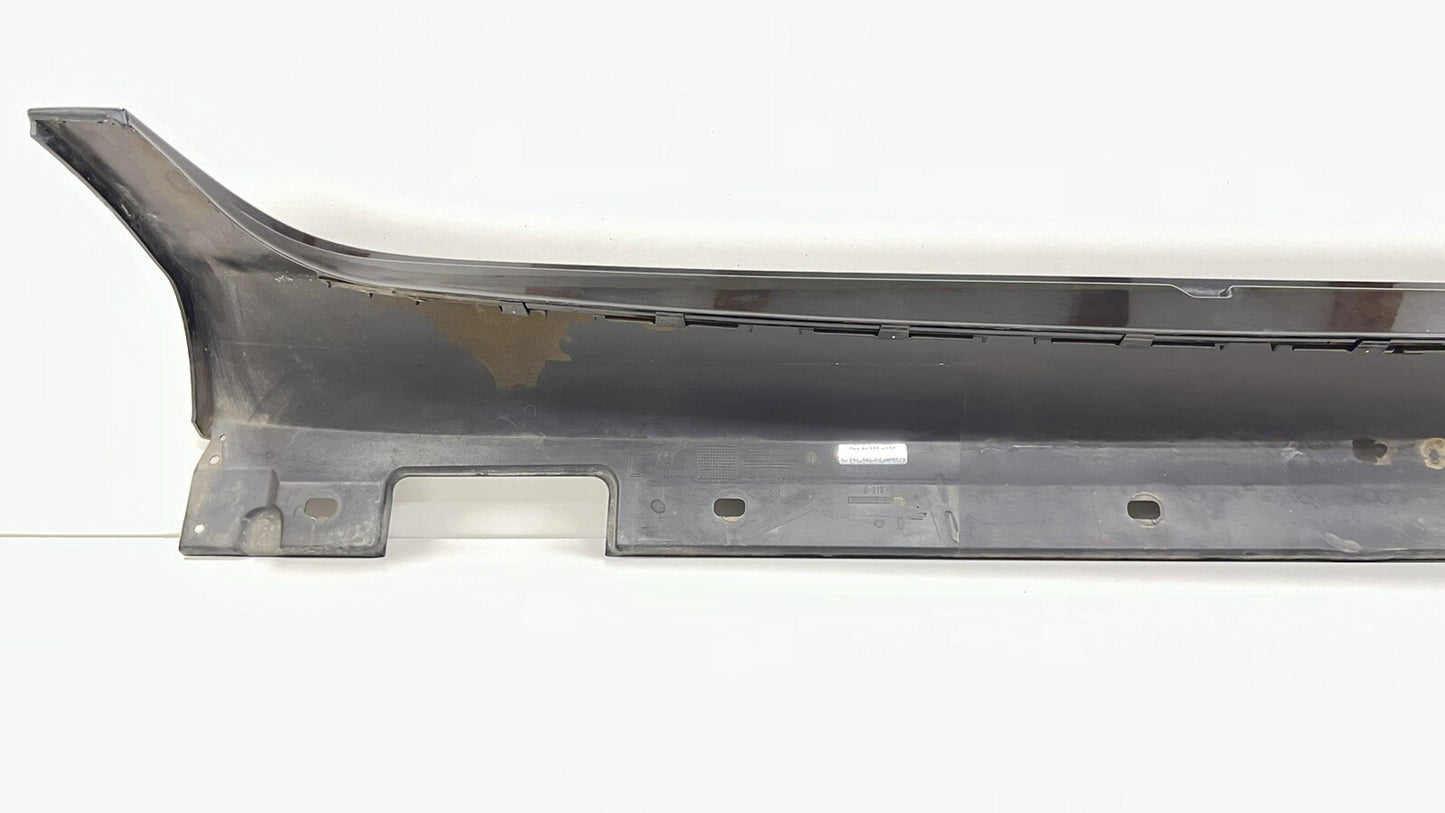 12-14 MERCEDES-BENZ CLS550 LEFT SIDE SKIRT ROCKER PANEL COVER TRIM BLACK OEM