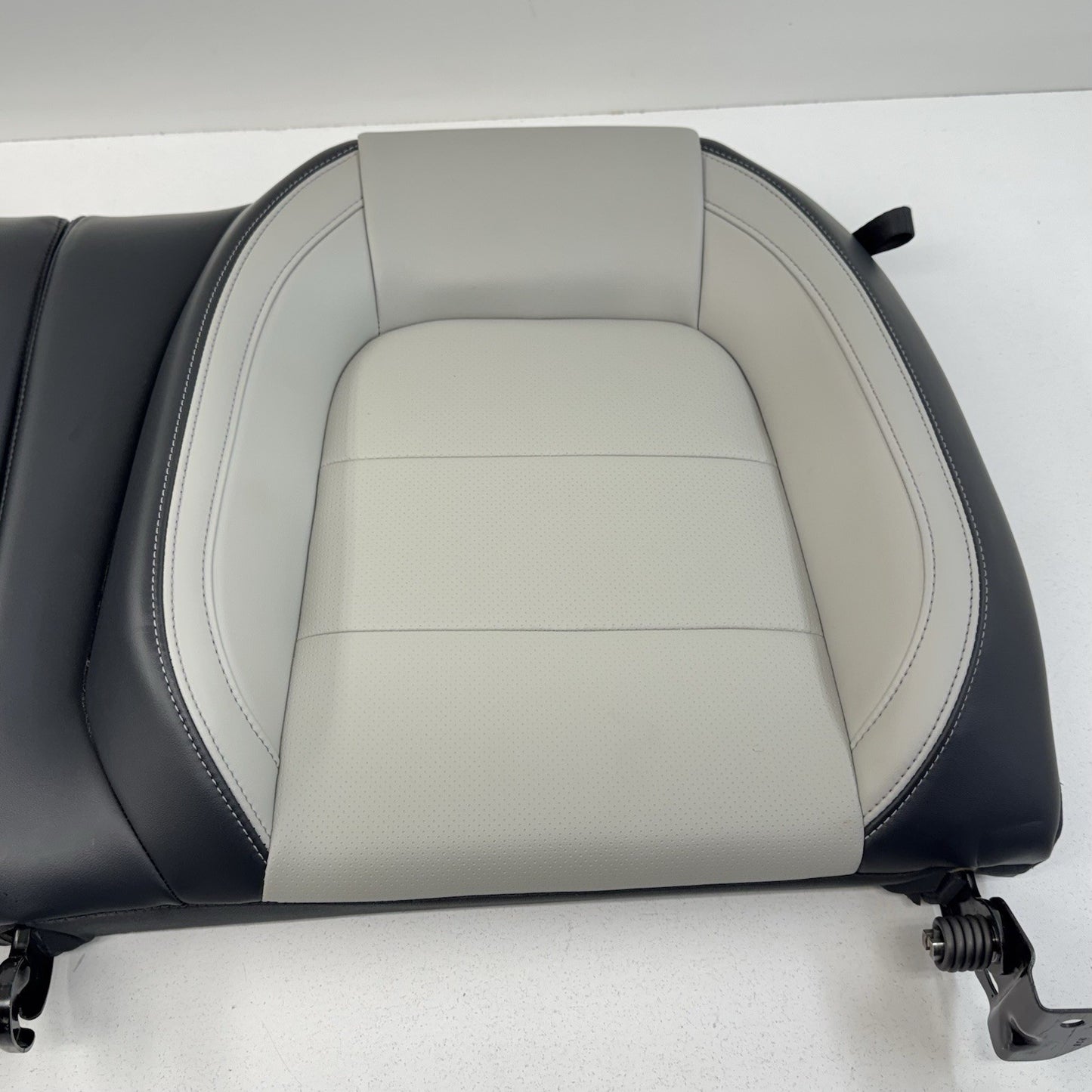 24-26 Ford Mustang GT Premium Rear Seat Set Upper & Lower Leather Space Gray OEM
