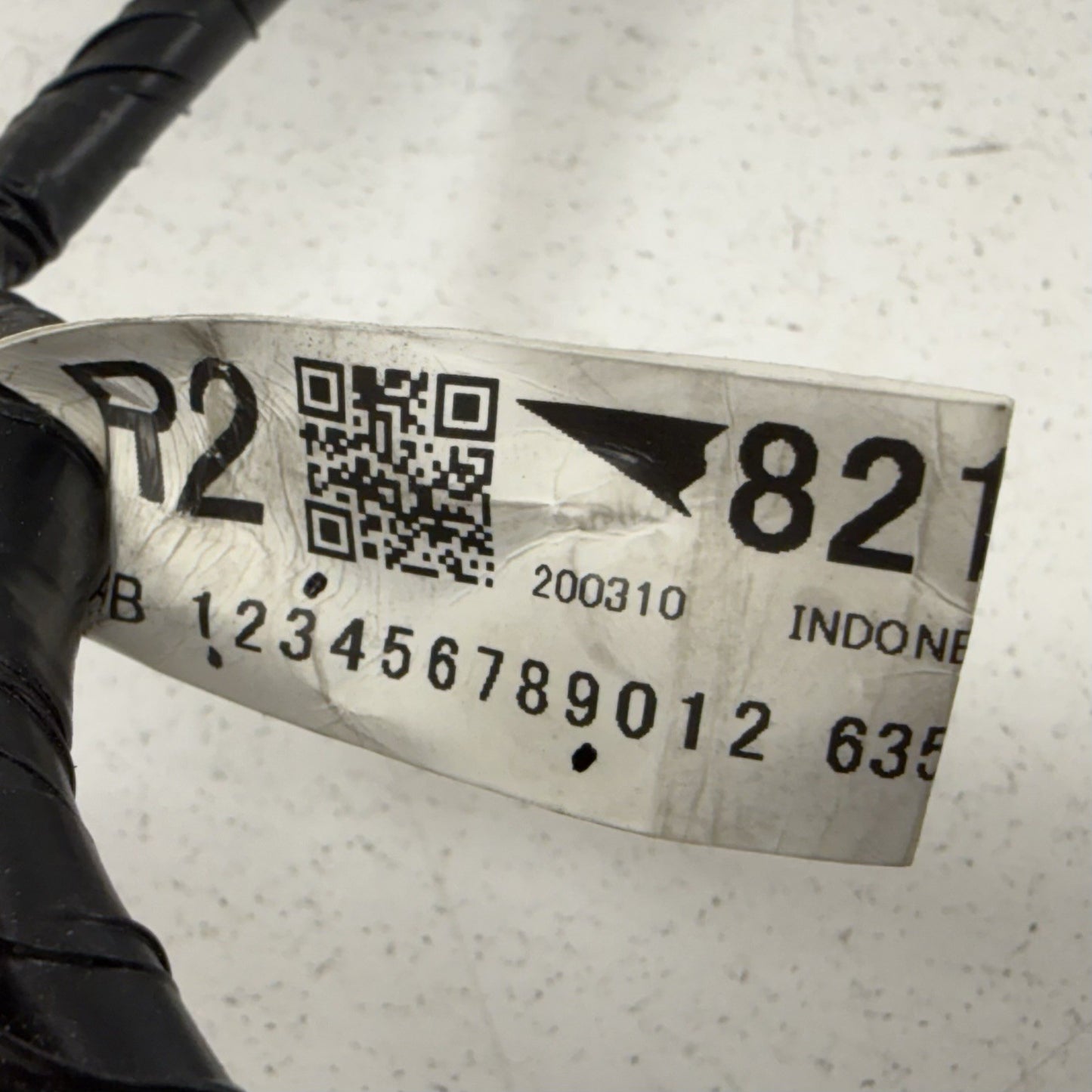 20-22 Toyota Prius Prime Interior Floor Wire Wiring Harness 82162-47R20 OEM