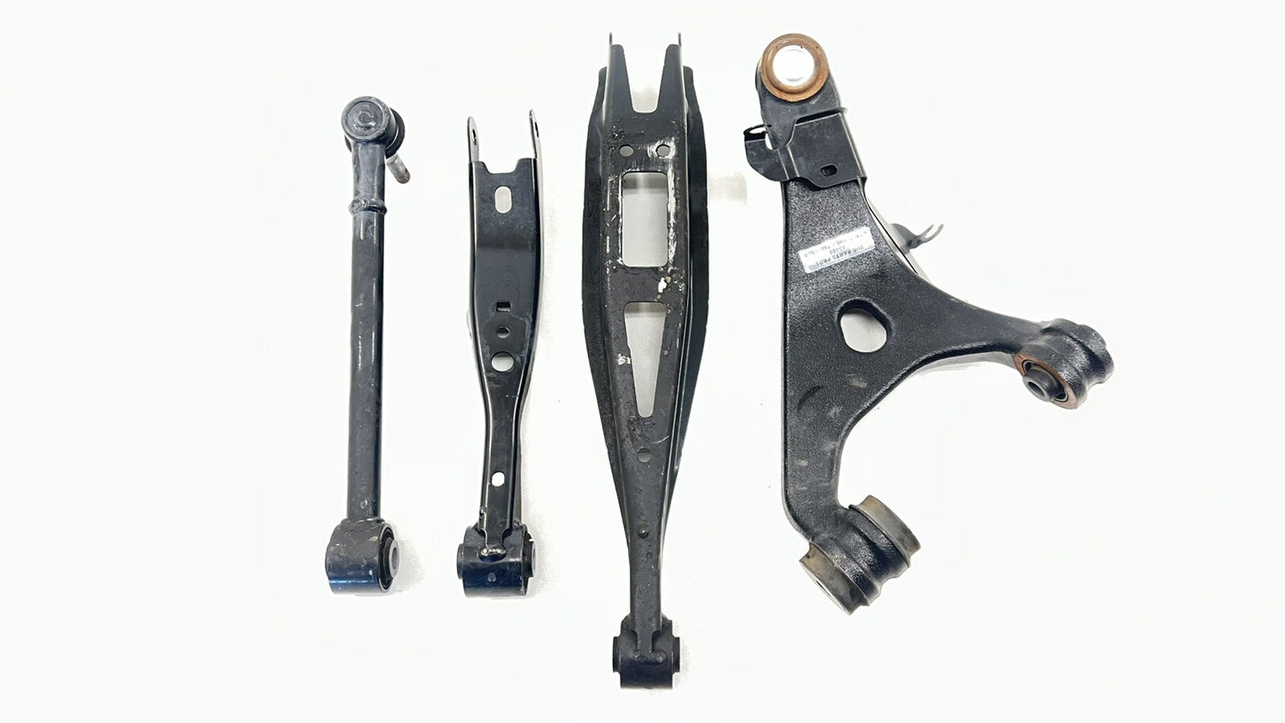 22-25 SUBARU WRX DRIVER LEFT REAR CONTROL ARM SET OF 4 OEM