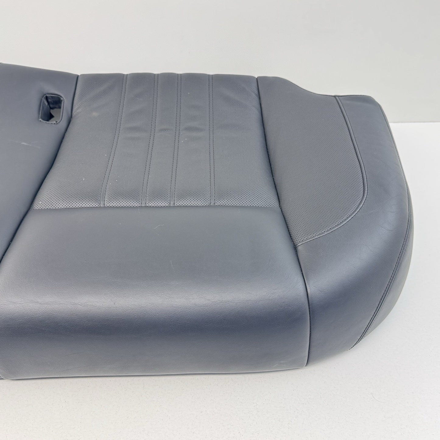 12-16 BMW M5 F10 Rear Lower Bottom Seat Cushion Cover Leather Black OEM