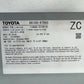 23-26 Toyota Prius 12.3" Radio Display Touch Screen Head Unit 86100-47860 OEM