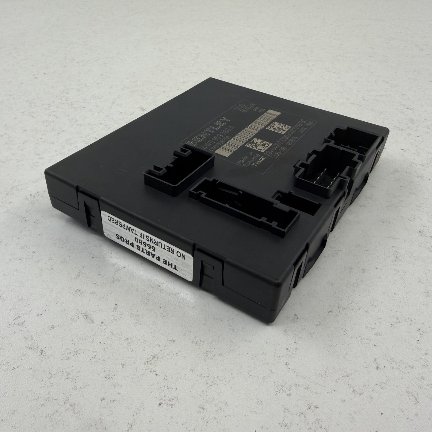 14-18 Bentley Flying Spur Seat Control Module Backrest Adjustment 4W0959760A OEM