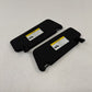 2008-2014 Mercedes C250 W204 Sunvisor Sun Visor Shade Pair Left Right Black OEM
