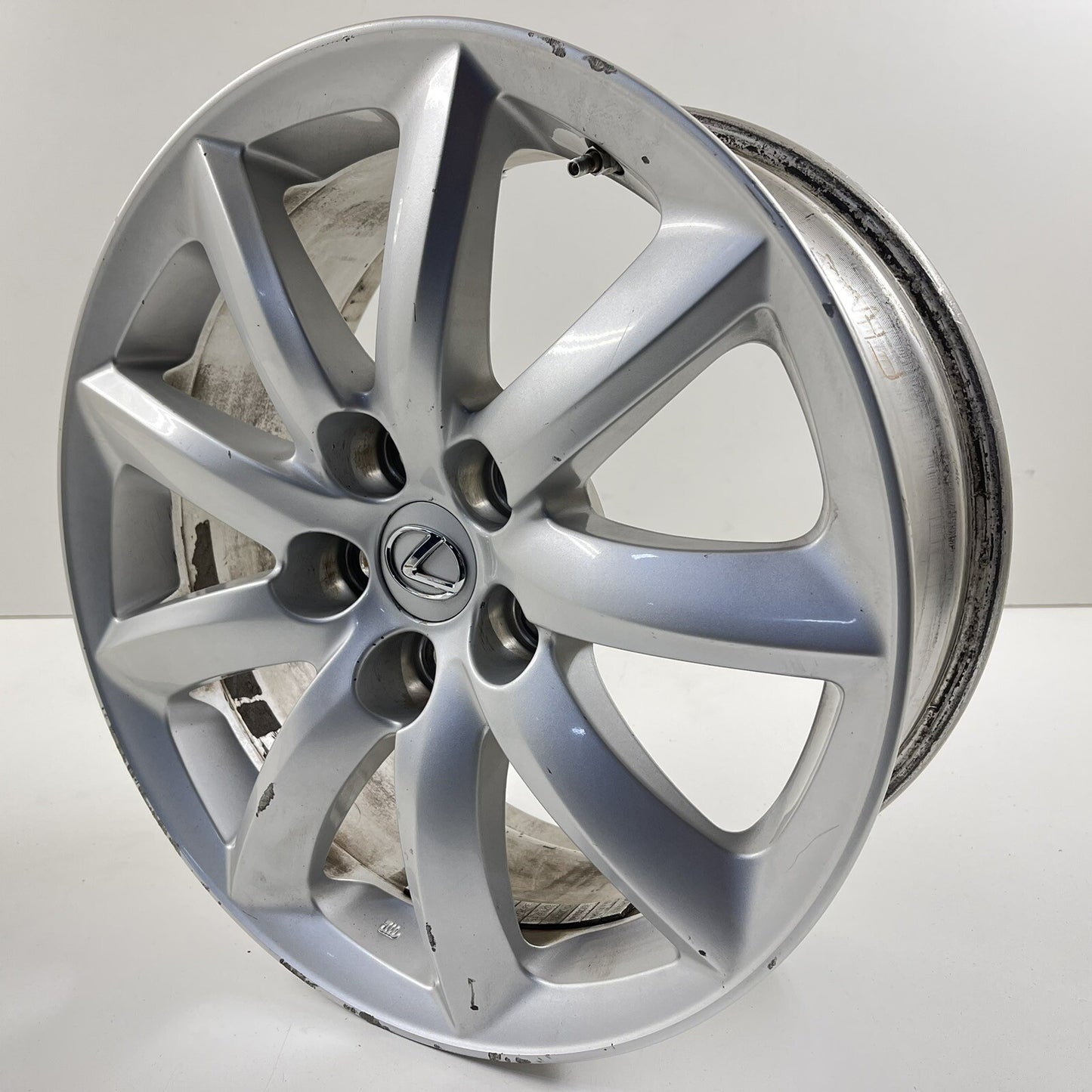 07-09 Lexus LS460 Wheel Rim 18x7.5 +32 Offset Silver 42611-50730 Factory OEM