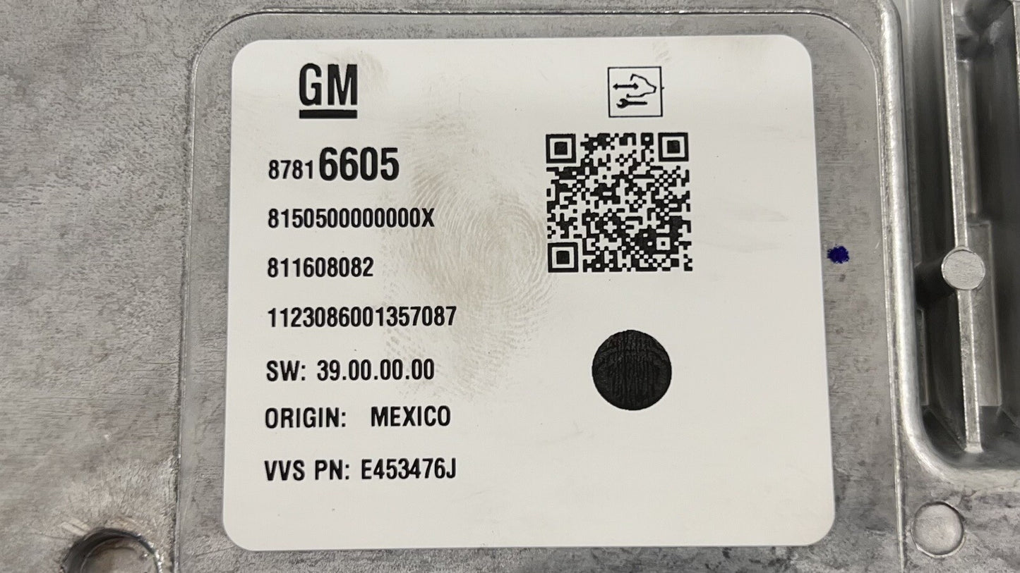 22-26 Cadillac CT5 V Blackwing Video Processing Control Module 87816605 OEM