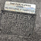 13-18 Bentley Flying Spur Emergency Spare Tire Jack Lift Tool Kit W/ Foam OEM