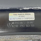 12-18 MERCEDES BENZ CLS550 W218 REAR TRUNK LID SPOILER WING BLACK OEM