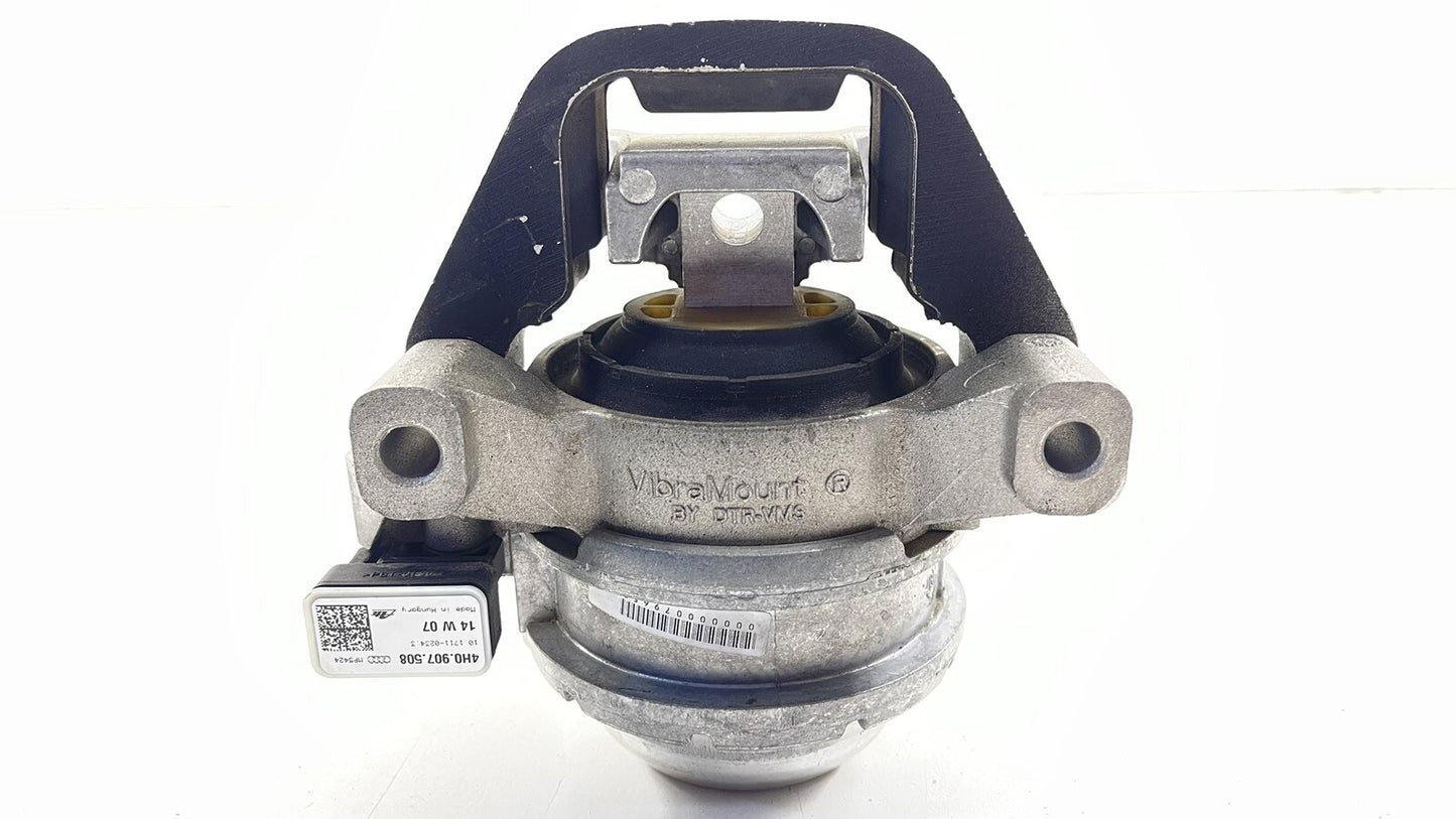 15-18 AUDI A8 4.0L DRIVER LEFT ENGINE MOUNT SUPPORT BRACKET 4H0199255AA OEM
