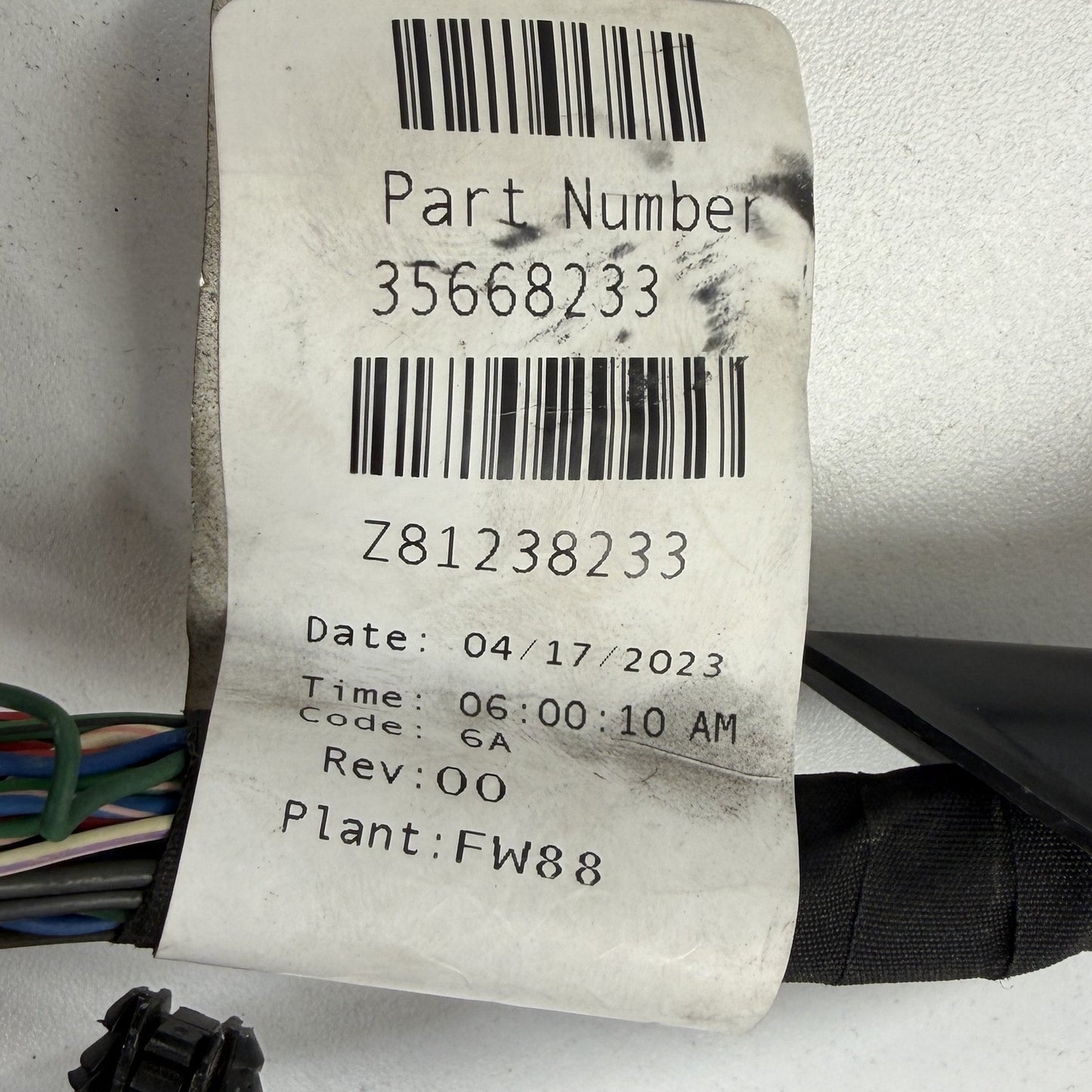 2022-2024 Rivian R1S Right Front Bay Wiring Harness PT00417188-C OEM