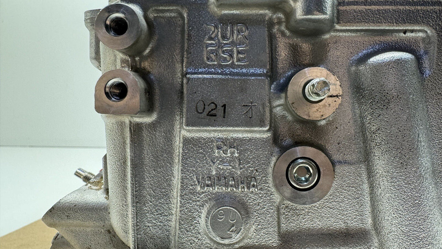 15-23 Lexus GS F RC F 5.0L 2UR-GSE Right Engine Cylinder Head With Camshafts OEM