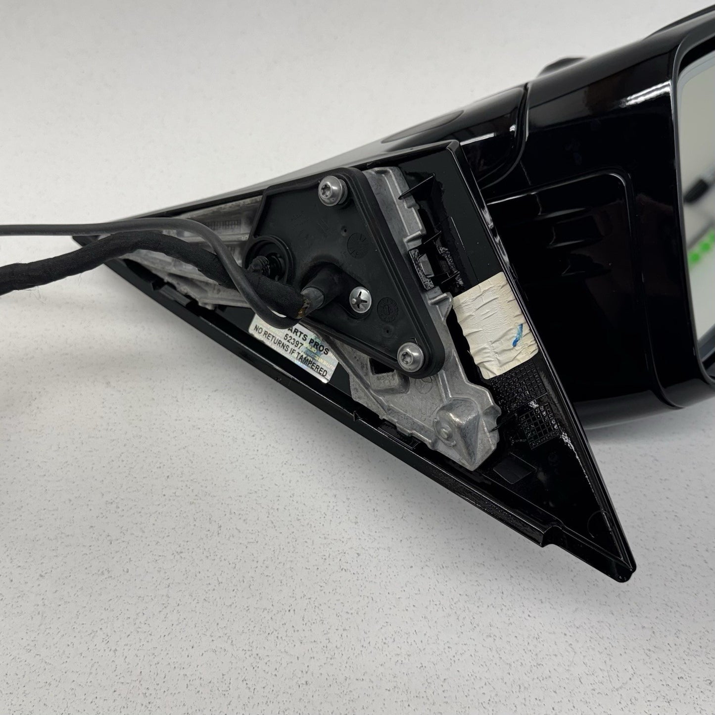 14-17 Mercedes S550 W222 Left Door Mirror Side View W/ Blind Spot & Camera OEM