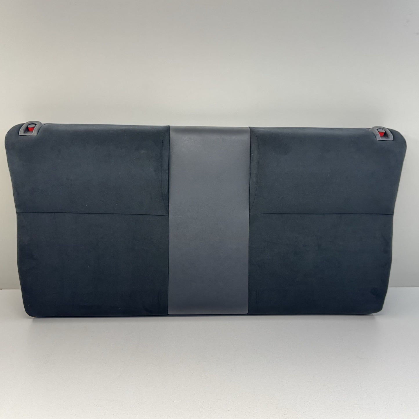 13-20 Subaru BRZ Limited Suede Black W/ Red Stitching Rear Seat Cushion Set OEM