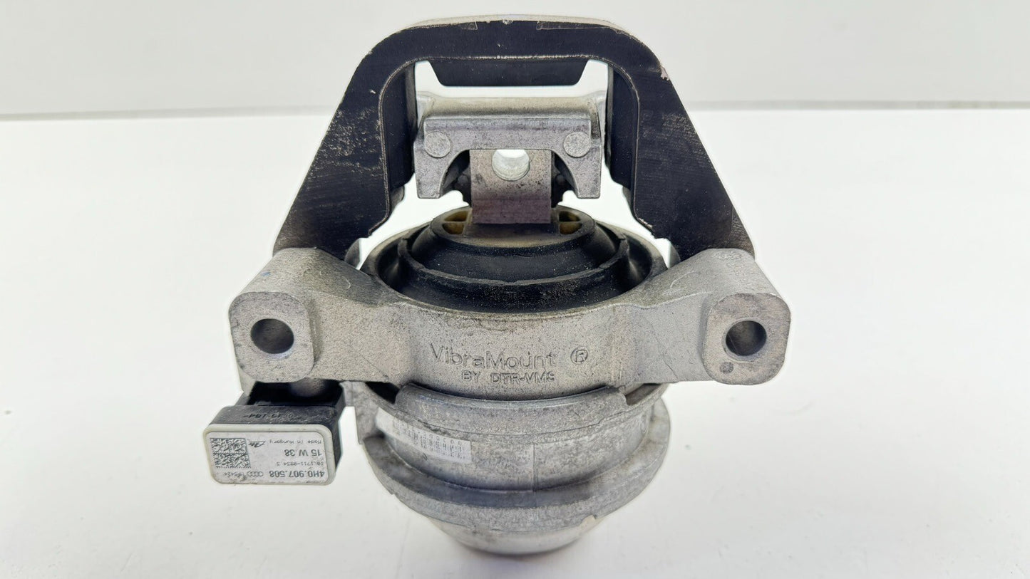 15-18 AUDI A8 4.0L DRIVER LEFT ENGINE MOUNT SUPPORT BRACKET 4H0199255AA OEM