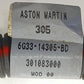 07-17 ASTON MARTIN VANTAGE POSITIVE BATTERY CABLE WIRING WIRE HARNESS PAIR OEM