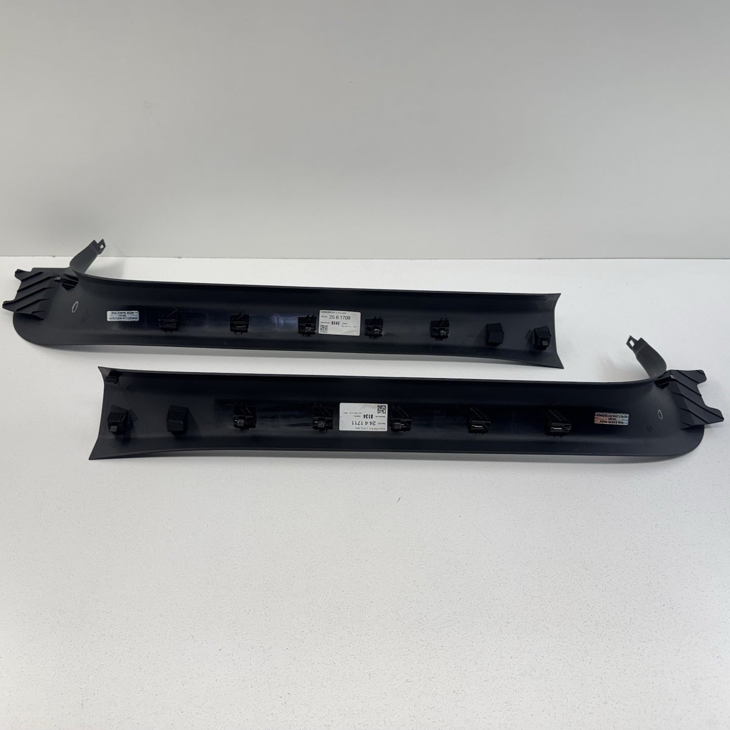 17-23 Audi R8 Lower A Pillar Trim Panel Cover Pair Left & Right OEM