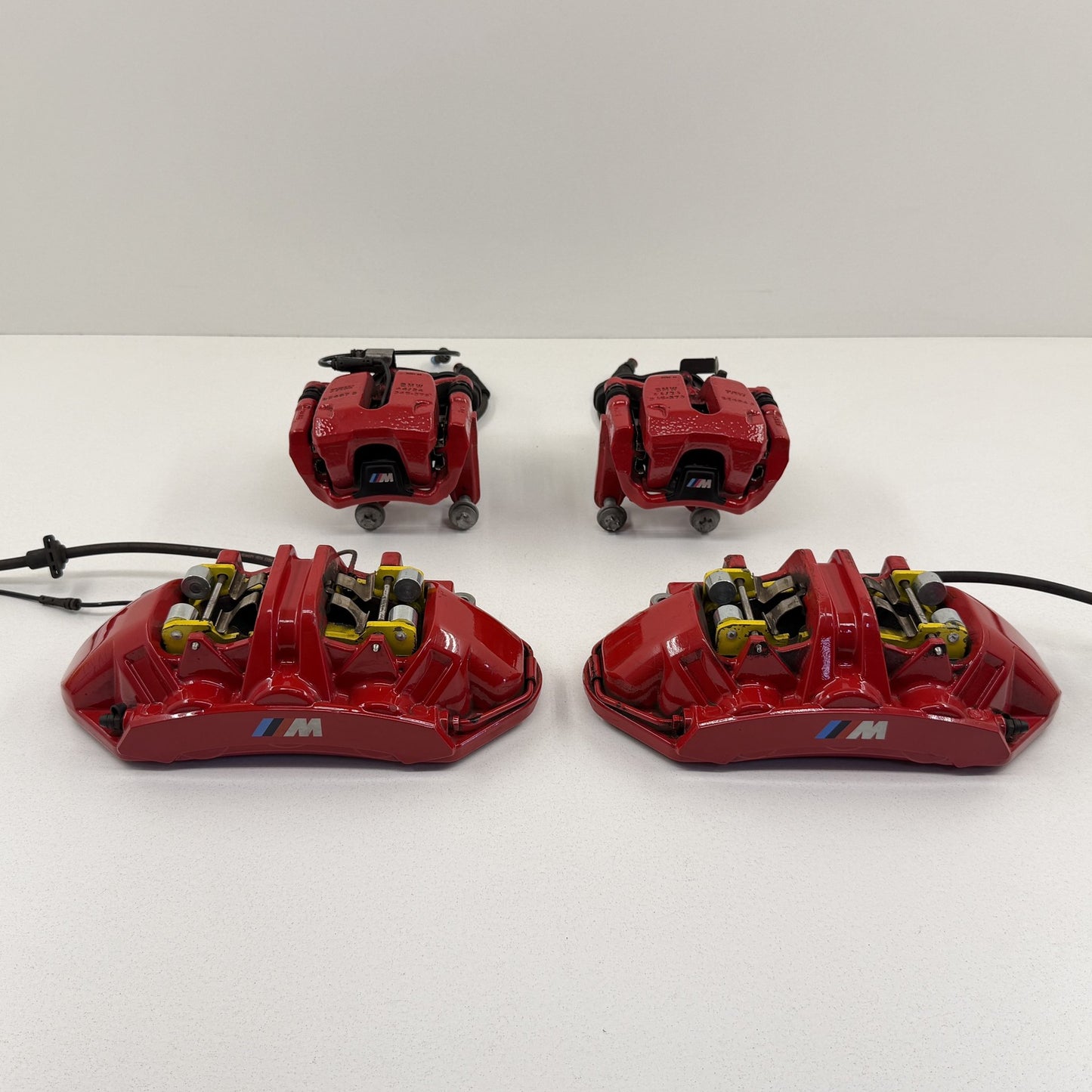 2021-2026 BMW M2 M3 M4 Comp G80 G82 G83 G87 Red Brembo Brake Caliper Set OEM