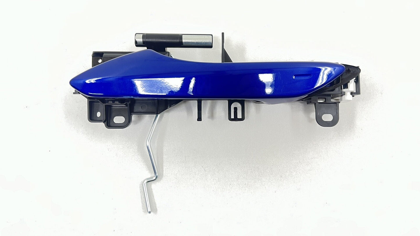 15-19 LEXUS RC F PASSENGER RIGHT EXTERIOR DOOR HANDLE ASSEMBLY BLUE OEM