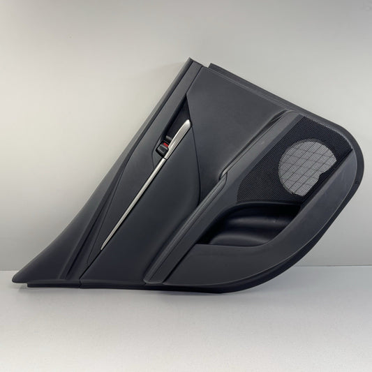 25-26 Toyota Camry XSE Driver Left Rear Door Panel Interior Trim Leather OEM