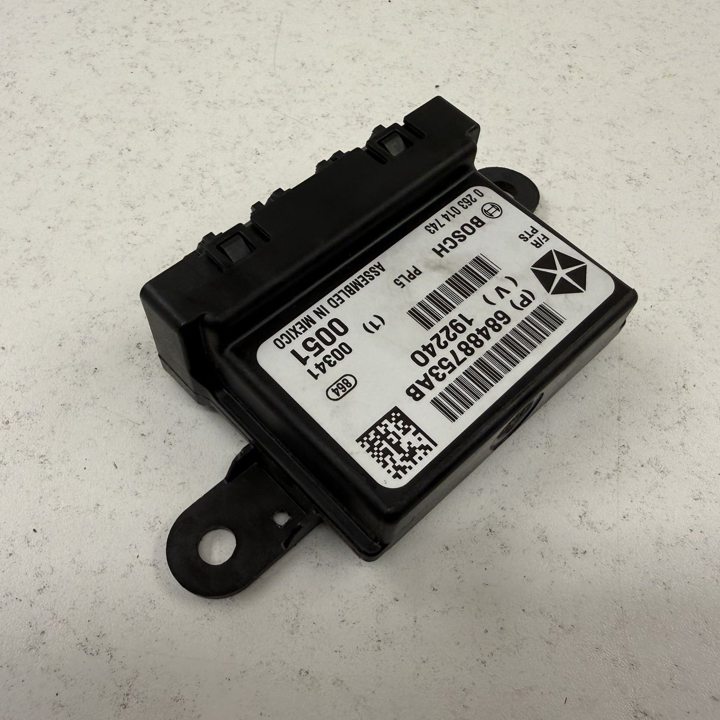 2021-2024 Dodge Durango Parking Assist Control Module 68488753AB OEM