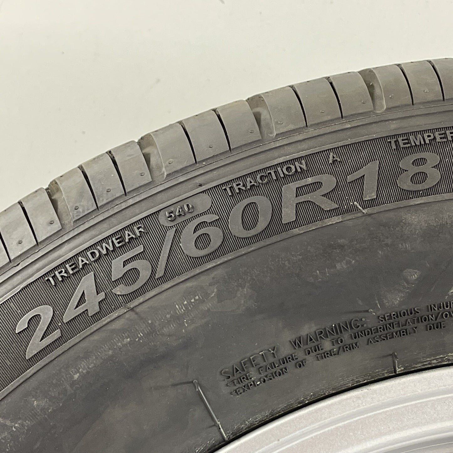 16-20 HONDA PILOT WHEEL RIM W/ TIRE 18x8 +55 OFFSET FACTORY OEM