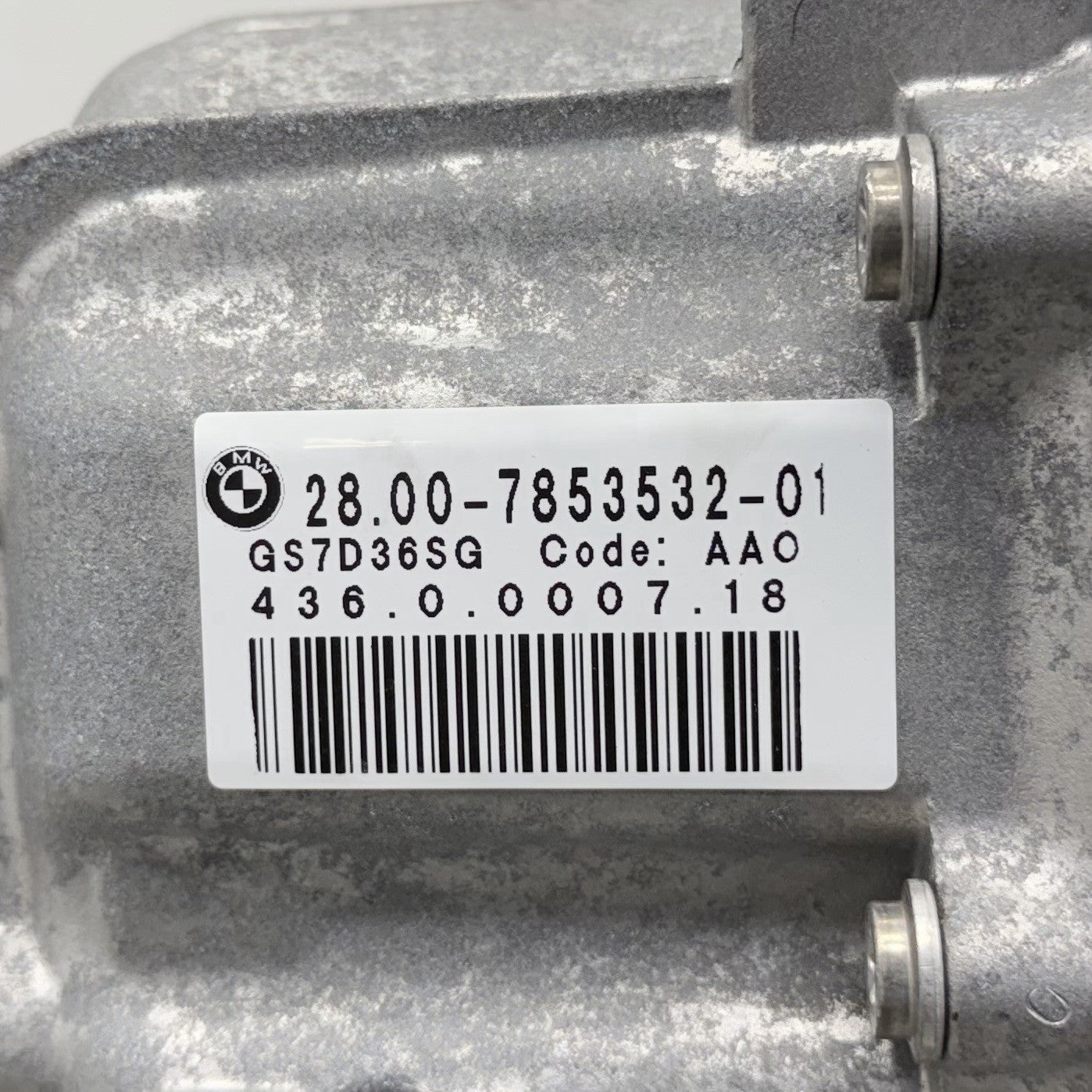 15-21 BMW F80 F82 F87 M2 M3 M4 S55 DCT Dual Clutch Transmission GS7D36SG 63K OEM