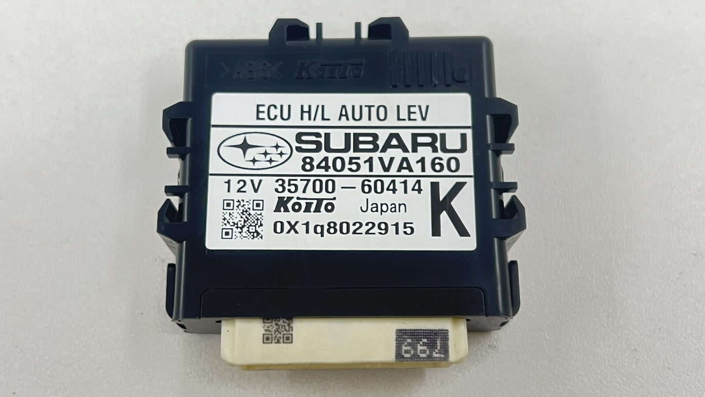 18-21 SUBARU WRX AUTO HEADLIGHT LEVELING LEVEL CONTROL MODULE 84051VA160 OEM