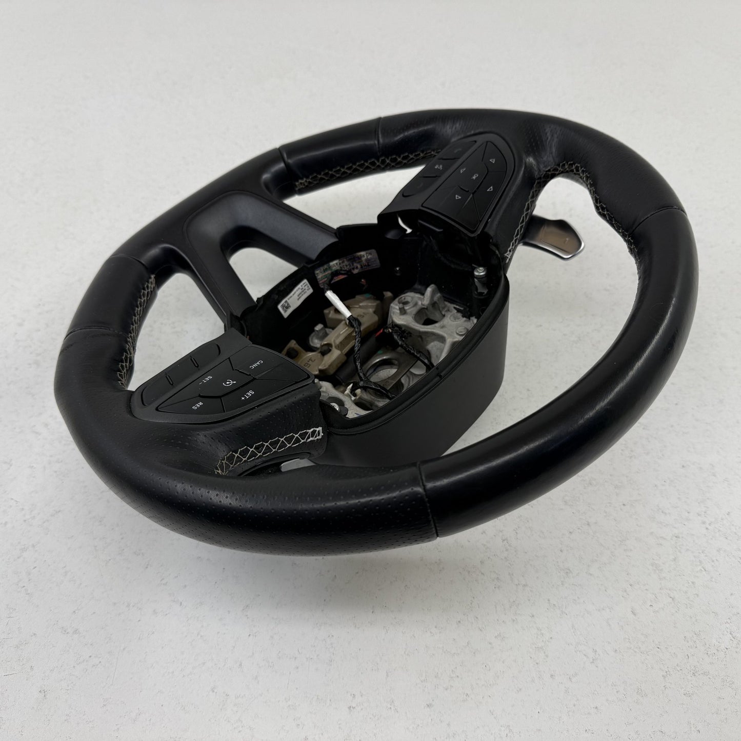 2018-2024 Dodge Durango SRT 392 Flat Bottom Steering Wheel Leather Black OEM