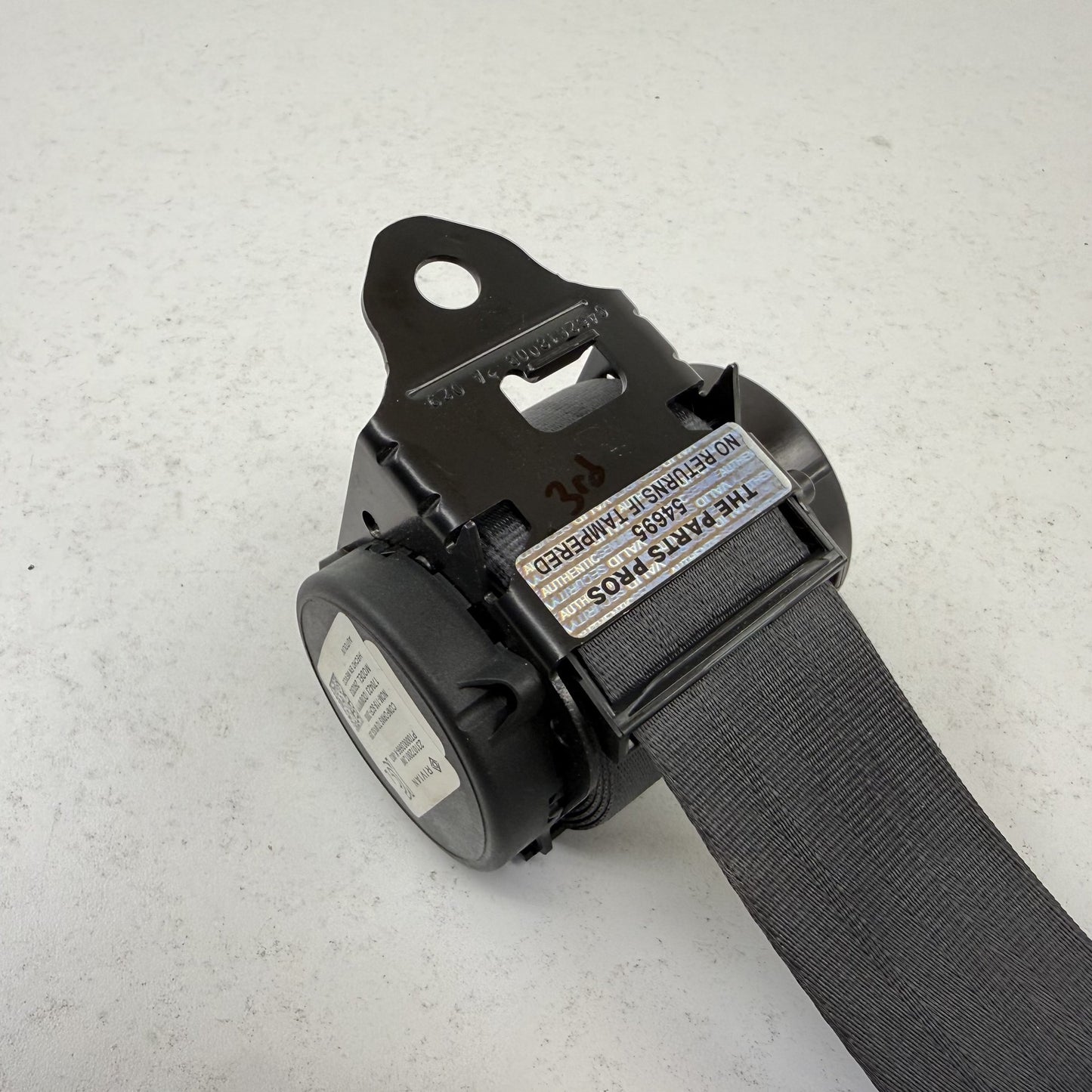 2022-2024 Rivian R1S Left Rear 3rd Third Row Seatbelt Seat Belt Retractor OEM