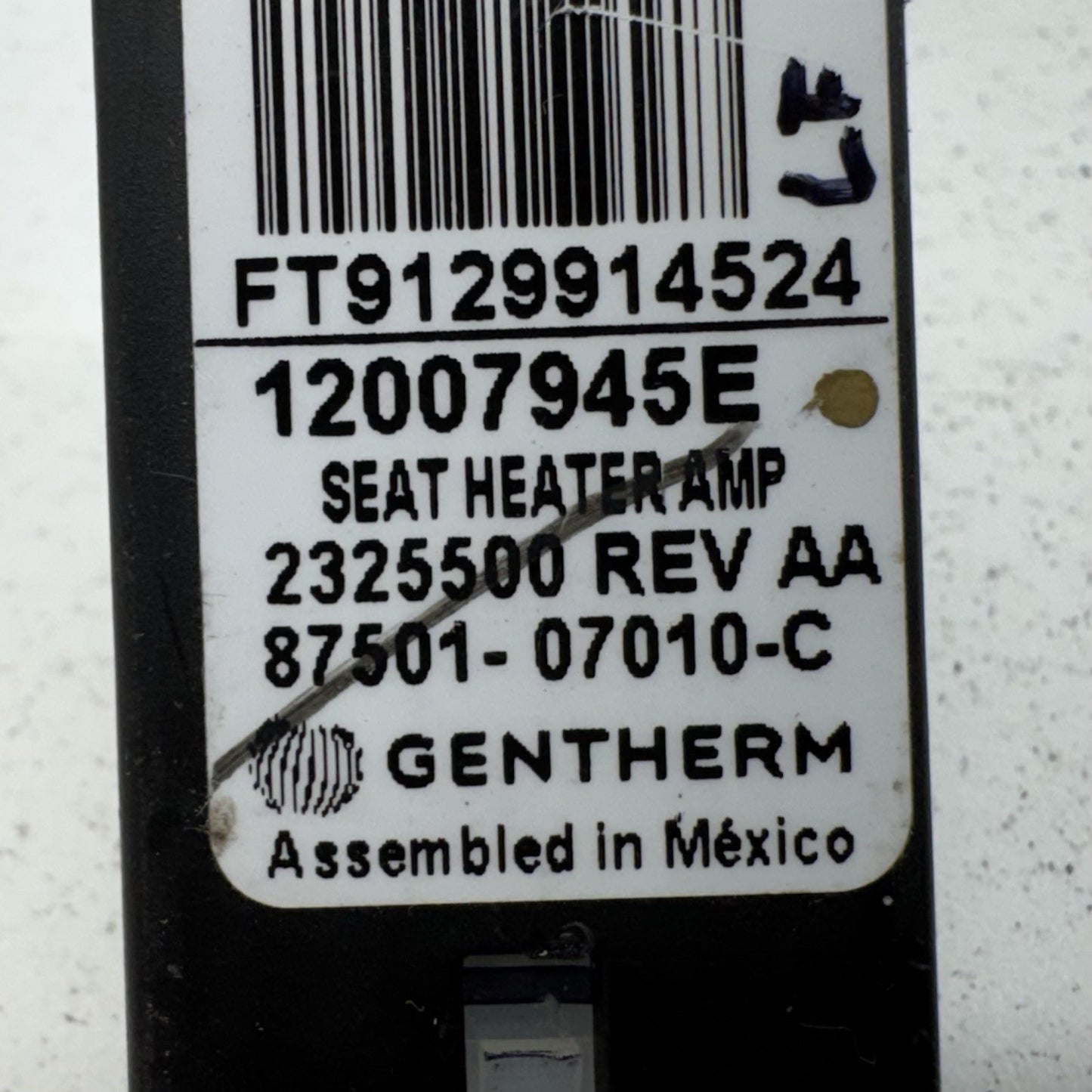 25-26 Toyota Camry Front Seat Heater Control Module Left Or Right OEM