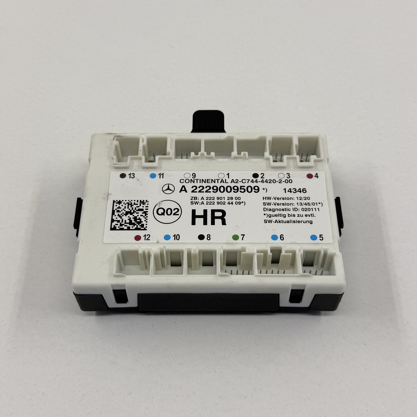 2014-2020 Mercedes-Benz S550 W222 Passenger Right Rear Door Control Module OEM
