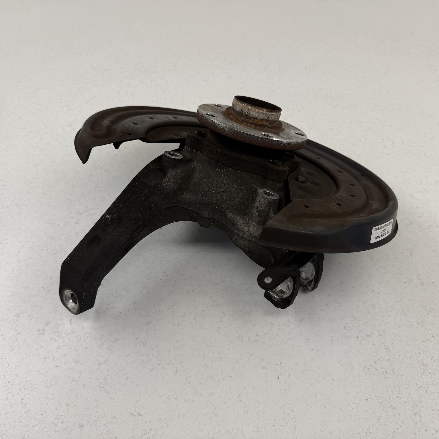 14-18 Bentley Flying Spur Left Rear Knuckle Hub Control Arm Suspension Set OEM