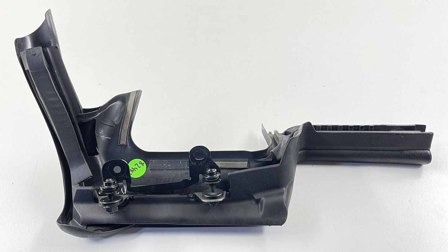 08-15 AUDI R8 SPYDER DRIVER LEFT SIDE DOOR B PILLAR WEATHERSTRIP TRIM OEM