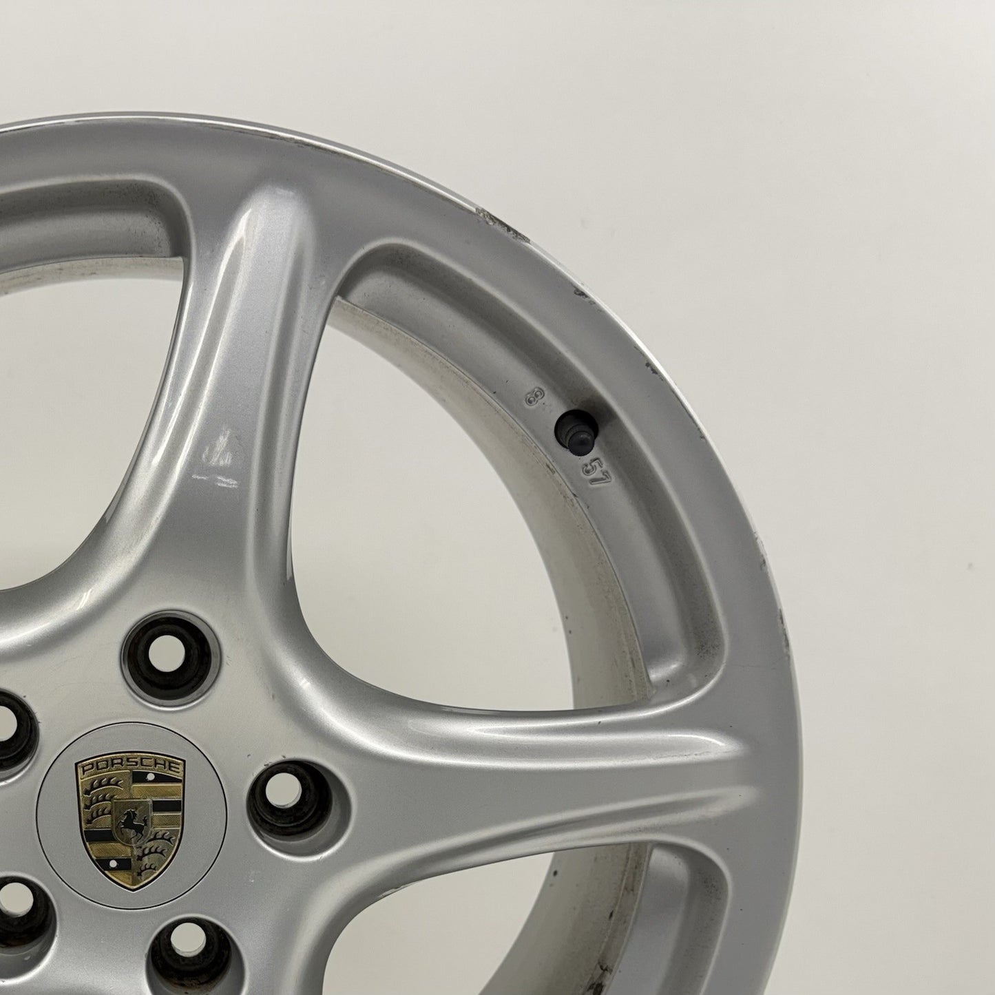 05-12 Porsche 911 997 Carrera 4S BBS Front Wheel Rim 19" 19x8 Factory OEM