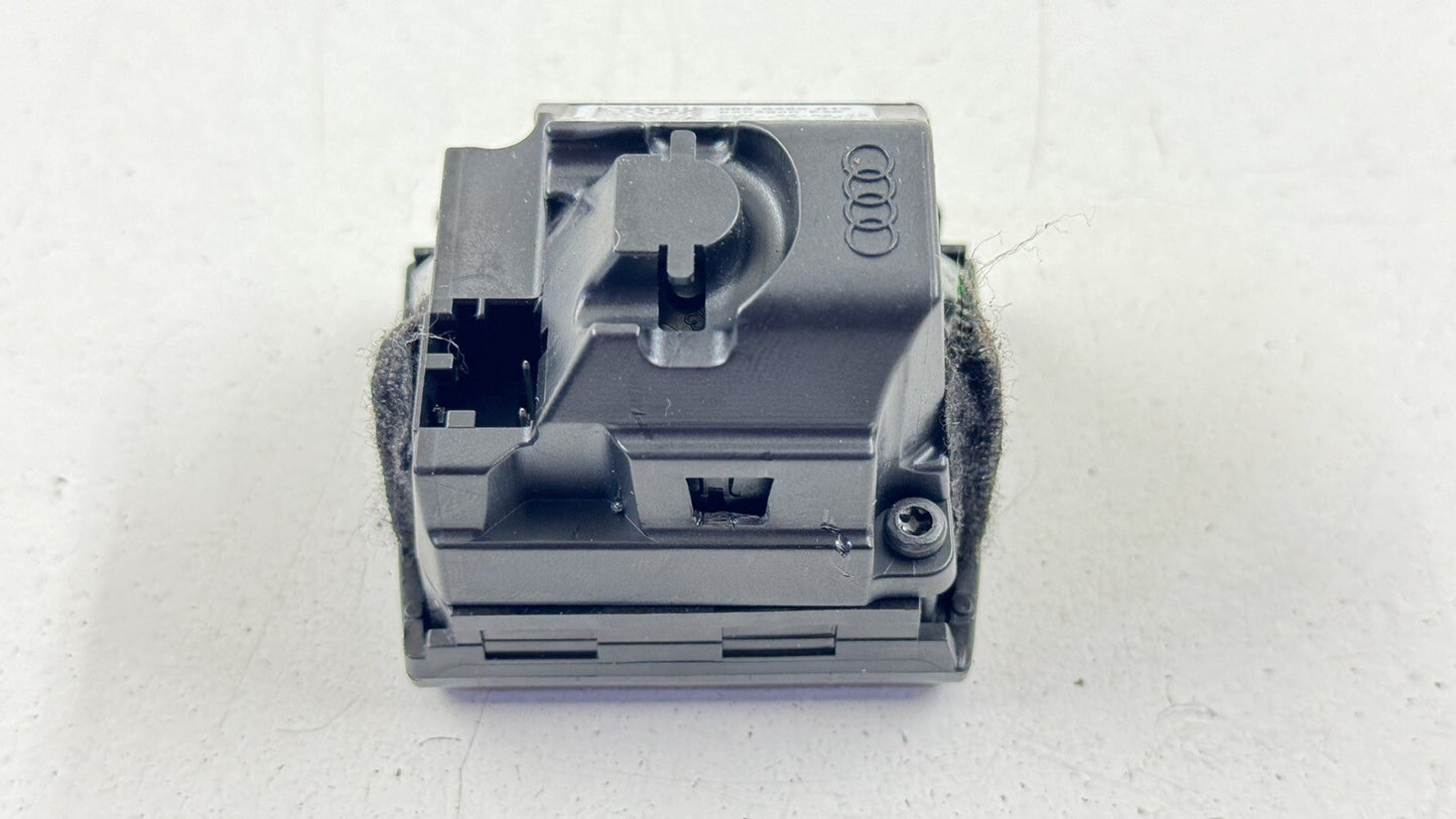 11-18 AUDI A8 CENTER DASH CLOCK ANALOG TIME 4H0919204M OEM