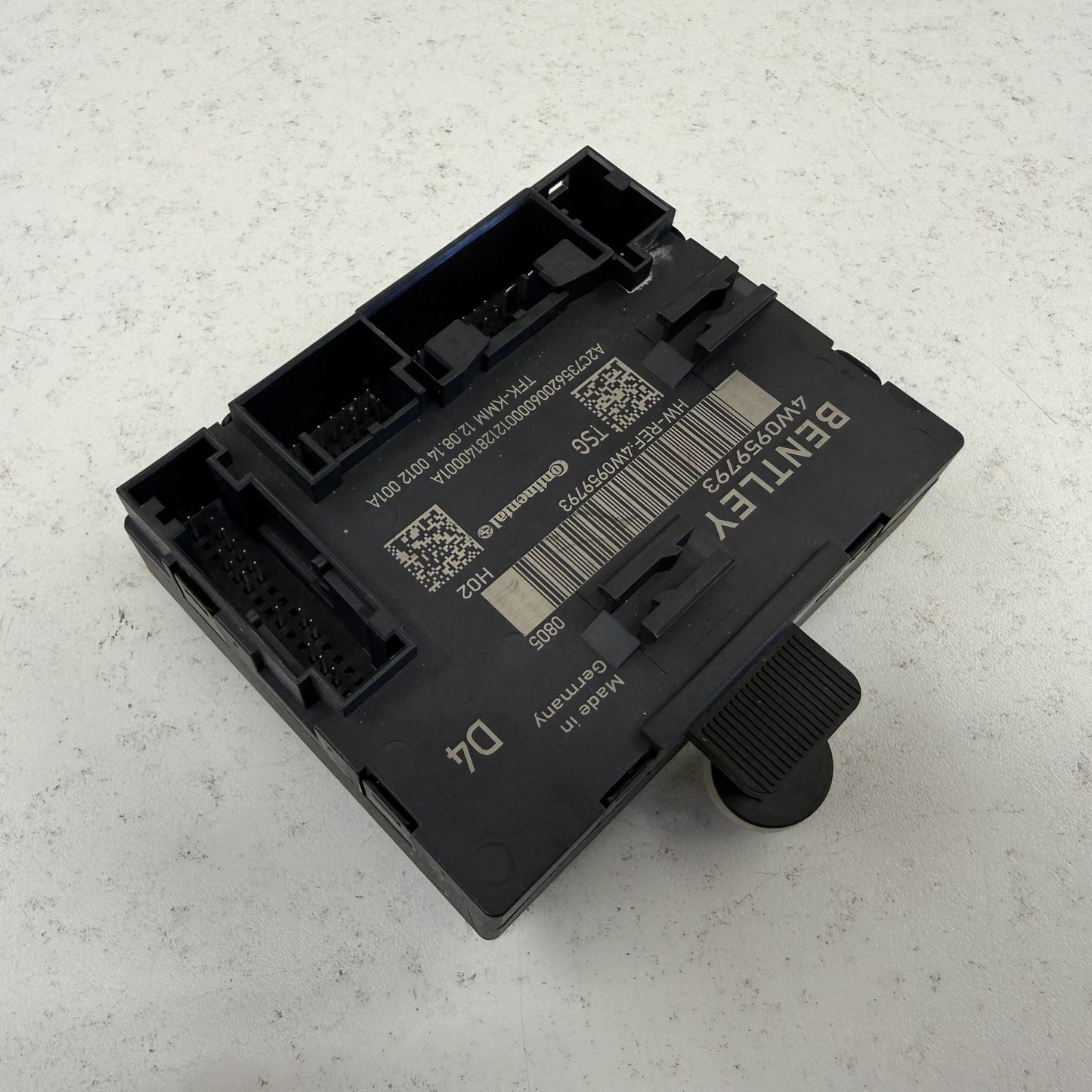 2014-2018 Bentley Flying Spur Left Front Door Control Module 4W0959793 OEM