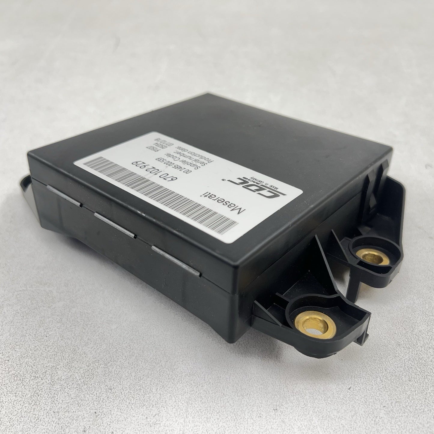 17-24 MASERATI GHIBLI ACTIVE SUSPENSION CONTROL MODULE 670102929 OEM