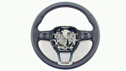 24-26 Acura Integra Type S Steering Wheel Leather Black With Red Stitching OEM