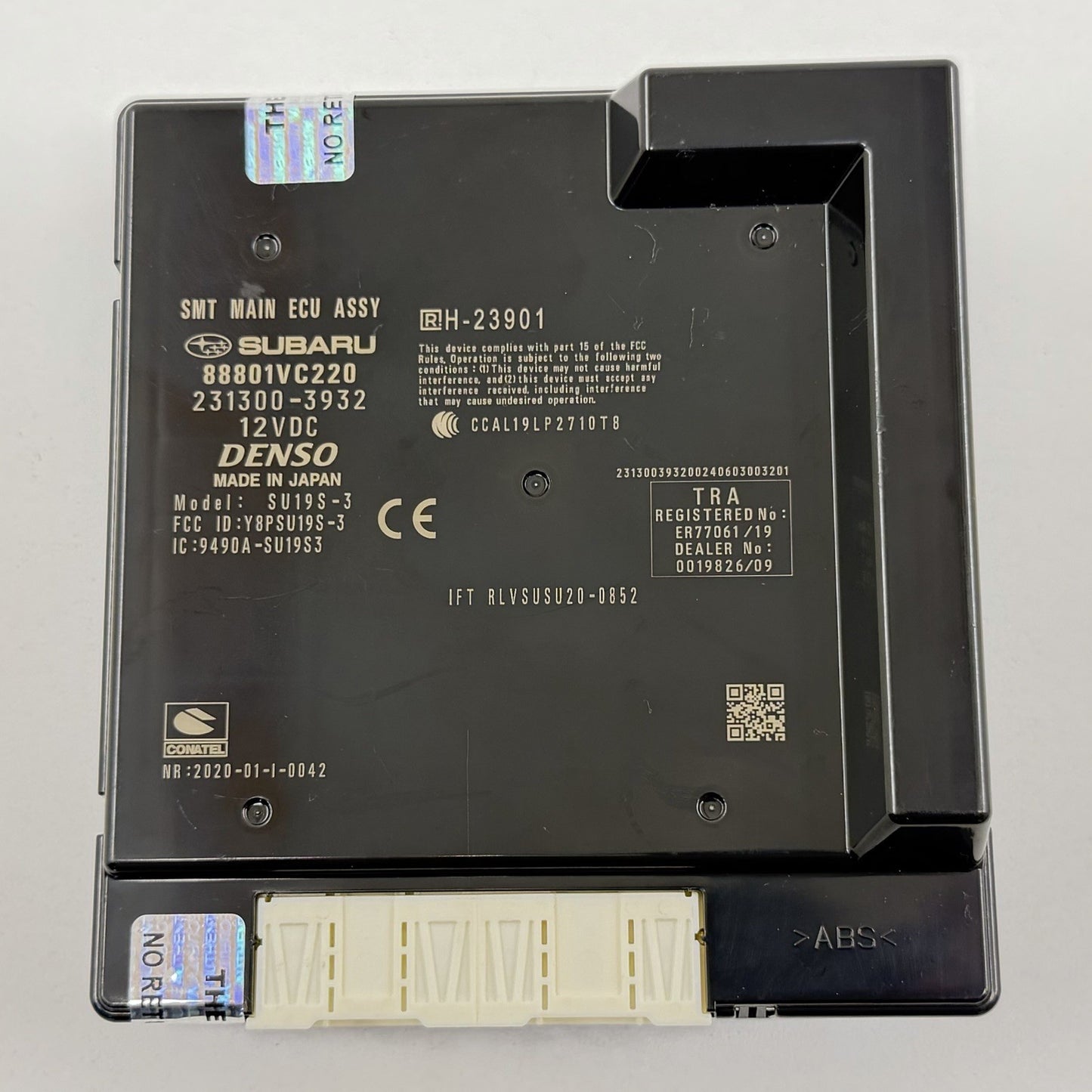 2024 Subaru WRX Anti Theft Keyless Entry SMT Main ECU Control Module 88801VC220