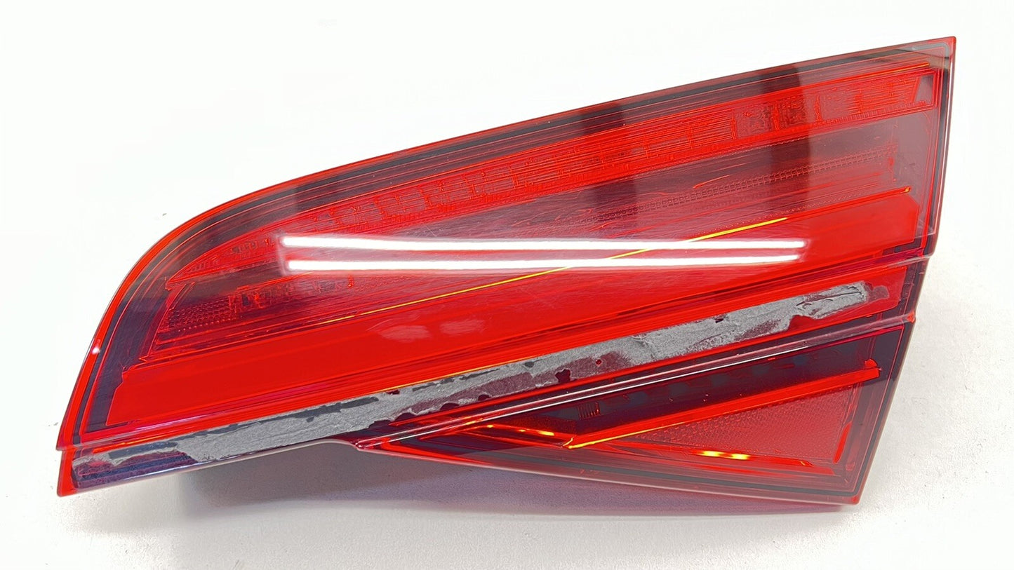 15-18 AUDI A8 S8 PASSENGER RIGHT REAR INNER TRUNK TAILLIGHT TAIL LIGHT LAMP OEM