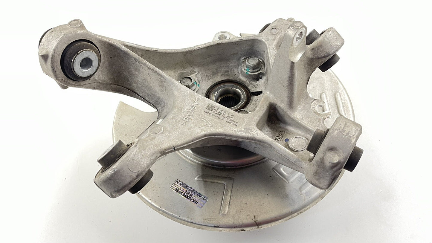 17-23 Tesla Model 3 Left Rear Spindle Knuckle Hub Wheel Bearing 104441100F OEM