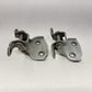 13-20 Subaru BRZ 86 FR-S Driver Left Door Hinge Pair Upper & Lower W/ Bolts OEM