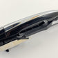 14-22 INFINITI Q50 DRIVER LEFT REAR EXTERIOR DOOR GRAB HANDLE BLACK OEM